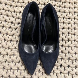 Rebecca Minkoff navy heels